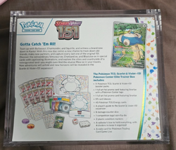 Pokemon TCG Scarlet & Violet 151 Elite Trainer Box pokemon center sealed new 820650853159 - Image 2