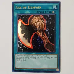 Axe of Despair - SRL-EN002 - NM - Ultra Rare - Unlimited - Yugioh - 25th - Image 1