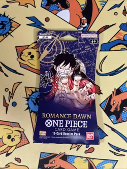 One Piece Romance Dawn sleeved Booster Pack OP-01 - Image 1