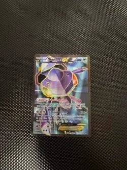 Pokemon TCG Genesect EX Full Art Holo Card 120/124 Fates Collide LP - Image 1