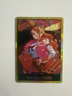 Bandai Don!! Card (Don!!) One Piece Card Game Holo One Piece CCG Card Stock - Image 1