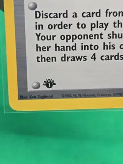 Imposter Oak's Revenge - 76/82 - Pokemon Team Rocket 1st Edition Card WOTC NM/LP - Image 5