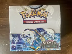 Pokemon Sword & Shield Silver Tempest Booster Box - 36 Cards - Image 1