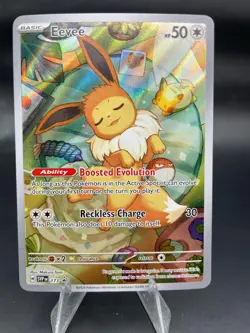 Pokemon Card Eevee Black Star Promo SVP-173 Prismatic Evolution ETB - Image 1