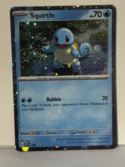 Squirtle - (Cosmos Holo) Holo 048 SV: Scarlet & Violet Promo Cards NM Pokemon Fa - Image 1