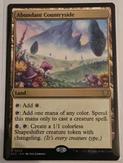 Abundant Countryside Commander: Lorwyn Eclipsed Regular - Image 1