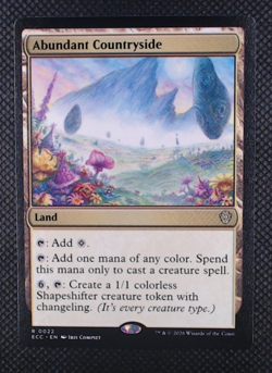 Abundant Countryside 0022 - MTG Commander: Lorwyn Eclipsed - regular - Image 1