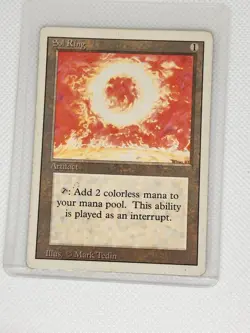 Magic: Rare Sol Ring Revised Edition Regular - Image 1