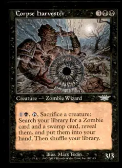 Corpse Harvester LP Light Play Legions MTG [9985] - Image 1