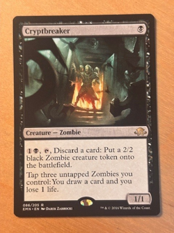 Magic the Gathering MTG Cryptbreaker Eldritch Moon LP - Image 1