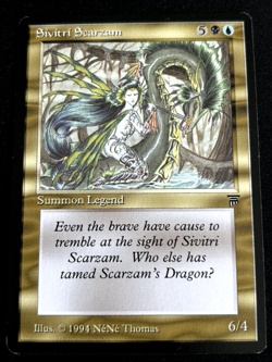 1x MTG Sivitri Scarzam - Legends (LEG) - Image 1