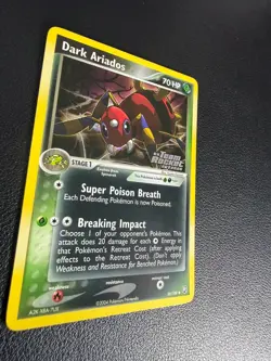 Pokemon TCG Dark Ariados EX Team Rocket Returns 30 Reverse Holo Uncommon NM - Image 3