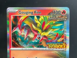 Gouging Fire Pokemon Surging Sparks Staff Promo #151 - Image 3