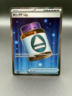 N's PP Up 262/217 Full Art Ultra Rare Pokemon Ascended Heroes ENGLISH NM - Image 1