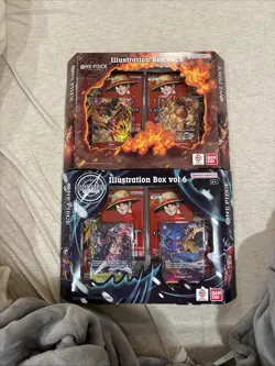 Bandai One Piece Illustration Box Vol. 5&6 (Lot of 2) Sealed In Hand Ships Fast! - Image 1