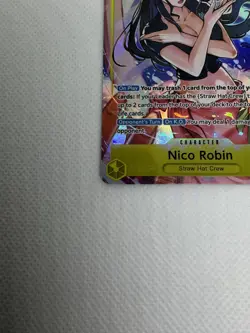 One Piece Nico Robin SR Alt Art AA EB03-055 Heroines edition English NM - Image 5
