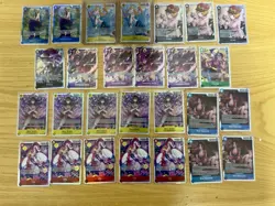 One Piece TCG. Lot Of 27 EB03 SR Bundle. 5X Robin EB03-055 - 2X Nami EB03-053 & - Image 1