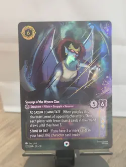 Disney Lorcana Enchanted Demona - Scourge of the Wyvern Clan 227/204 NM - Image 1