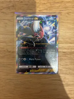 Pokemon TCG Pocket Darkrai ex Holo Art Card - Near Mint - Image 1