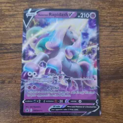 Galarian Rapidash V SWSH111 SWSH: Sword & Shield Promo Cards Holo - Image 1