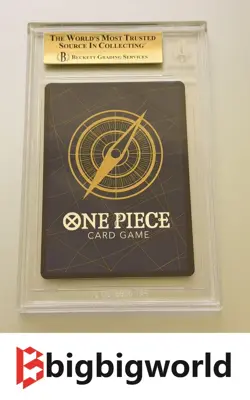 ONE PIECE Card Japanese Nami P-112 Serial Number Promo Aisa Mini-tin BGS10 - Image 2