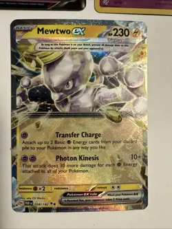 Pokemon MEWTWO 3 Card Lot ~ V Holo EX - Image 2