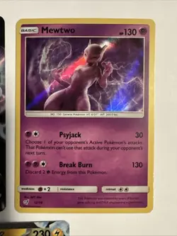 Pokemon MEWTWO 3 Card Lot ~ V Holo EX - Image 4