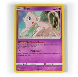 Pokemon - Mew Holo - SM215 - Black Star Promo Card - Image 1