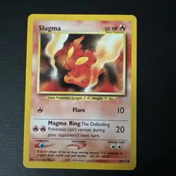 Slugma 53/64 Neo Revolation Pokemon Card - Image 1