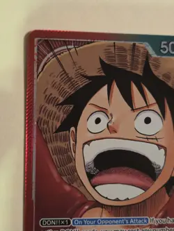 One Piece Card Game Monkey D Luffy Carrying on His Will Alt Art OP13-001 - Image 3