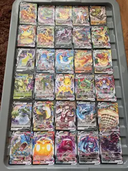 Collection Of 30 Mixed Pokemon Trading Cards - Image 1