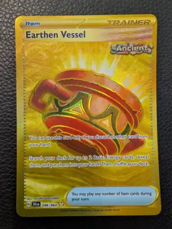 Earthen Vessel - 096/064 Shrouded Fable (Pokemon) Golden Hyper Rare - Image 1