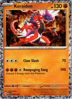 Koraidon Promo McDonald's Promos 2024 008/015 NM - Pokemon TCG - Image 1