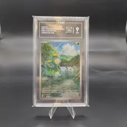 2025 POKEMON WHT EN-WHITE FLARE ILLUSTRATION RARE #091 DEERLING TAG 9 MINT - Image 1