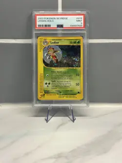 Pokemon - Ledian Holo - H14/H32 - Skyridge - PSA 9 - Mint - New Cert - Image 1