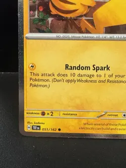Pikachu Stamped Promo (051/162) [Cosmos Holo] - Pokemon - Pokemon Day 30th - Image 5