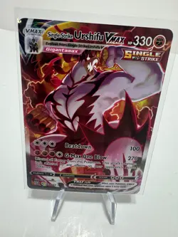 Pokemon TCG Urshifu VMAX SWSH Battle Styles Single Strike 168/163 LP+ - Image 3