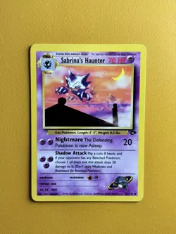 Sabrina's Haunter | 55/132| Gym Challenge Uncommon | Pokemon TCG Near Mint - Image 1