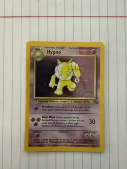 Pokemon: Hypno #8/62 Holo Rare Fossil 1999 WOTC Vintage - Image 1