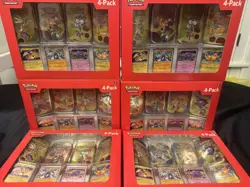 6 POKEMON SCARLET & VIOLET: 151 MINI TIN COLLECTION BOX LOT (SAM'S CLUB) - Image 1