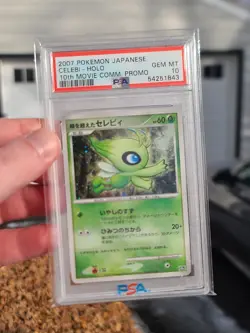 PSA 10 Timeless Celebi Holo Pokemon 10th Movie Commemoration Promo Japanese 2007 - Image 1