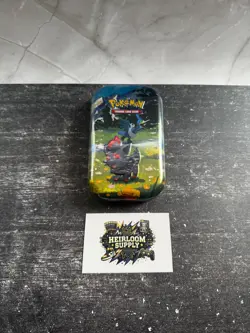 Pokemon TCG: Mega Evolution Ascended Heroes Mini Tin - Zorua & Cramorant, Sealed - Image 1
