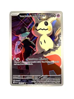 Team Rocket's Mimikyu 238/217 Ascended Heroes Illustration Rare Pokemon TCG NM - Image 1
