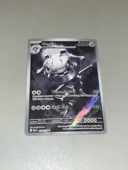 Pokemon TCG - Steelix 150/132 Illustration Rare Holo - Mega Evolution - English - Image 3