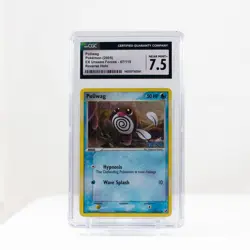 Pokemon Poliwag Reverse Holo #67 EX Unseen Forces 2005 CGC 7.5 - Image 1