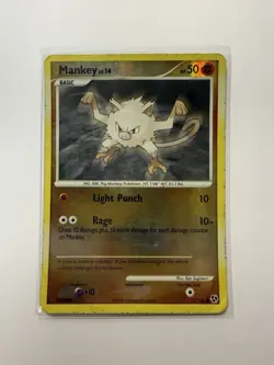Pokemon TCG Mankey Great Encounters 79 Reverse Holo Common - Image 3