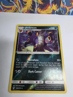 Pokemon TCG - Umbreon - Lost Thunder - 120/214 - Reverse Holo - Ultra Rare Mint - Image 2