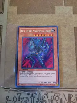 YUGIOH EVIL HERO MALICIOUS EDGE SECRET + MALICIOUS FIEND LCGX SUPER 1ST ED NM - Image 3