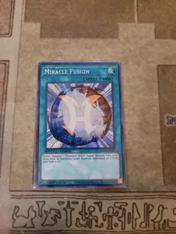 YUGIOH MIRACLE FUSION SGX4-ENE05 SECRET 1ST ED NM SPEED DUEL - Image 1