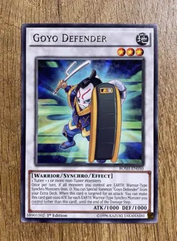 3x Goyo Defender | Full Playset | BOSH-EN050 | Rare | 1st Edition | YuGiOh | NM - Image 4